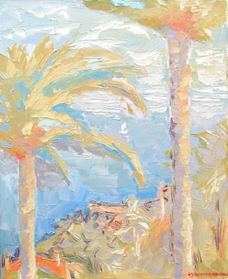 Au sud de la France. Théoule. Le vent des voyages.