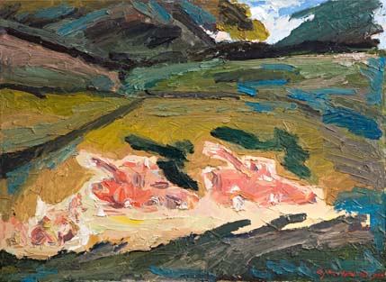 Dans le champ. Après Piatkovo. Dans le champ. Après Piatkovo.